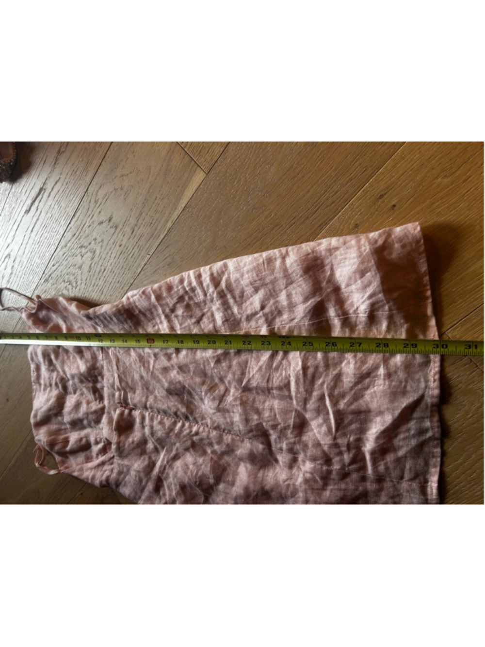 Capulet Pink Linen Open Back Mini Dress XS - Picture 8 of 11